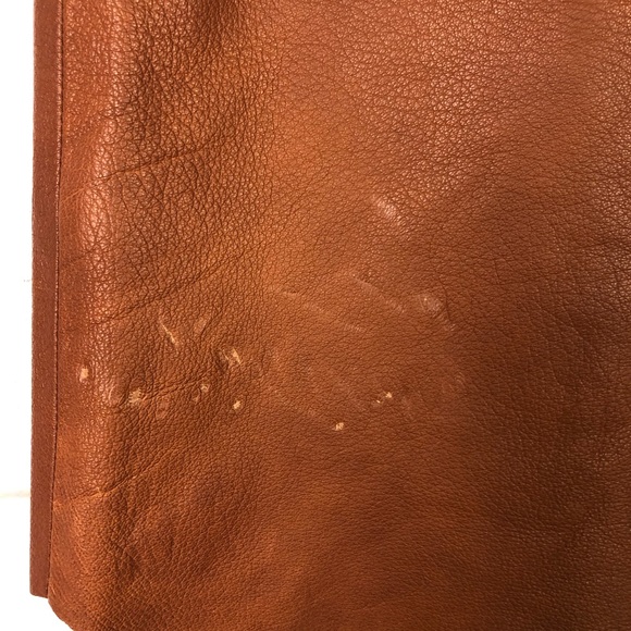 ILLIA Buckskin Suede Asymmetrical Wrap Skirt - Picture 3 of 6